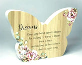 Dreams Bunch of Joy Butterfly Plaque